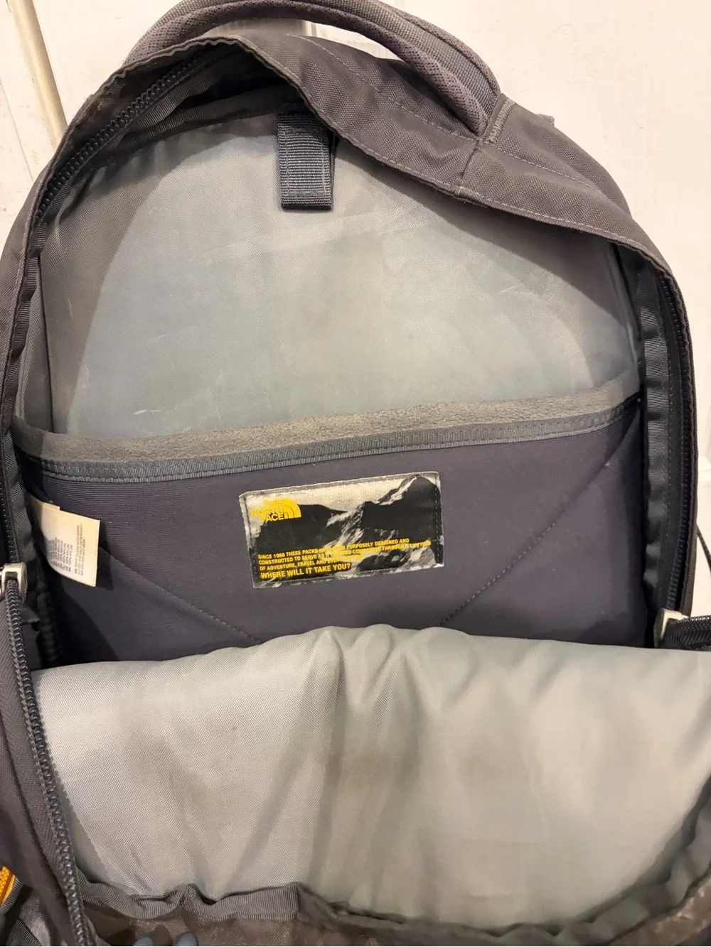 The North Face rugged backpack